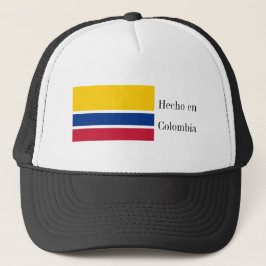 Hecho en Colombia Flagga Keps