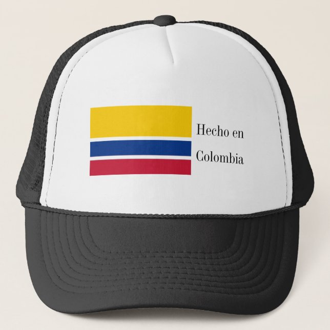 Hecho en Colombia Flagga Keps (Framsida)