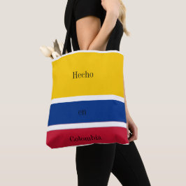 Hecho en Colombia Flagga Tygkasse