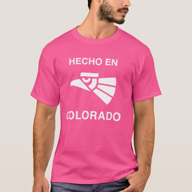 Hecho en Colorado T Shirt (Framsida)