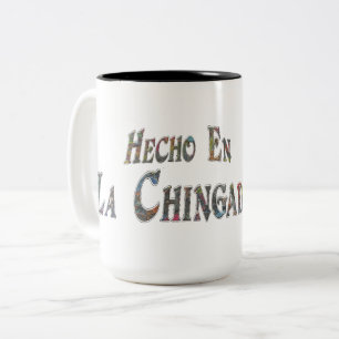 Hecho En La Chingada Två-Tonad Mugg