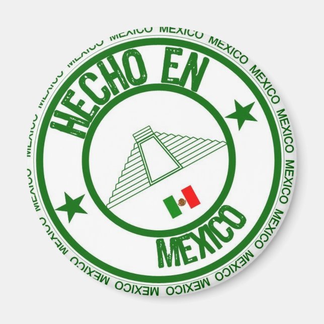 Hecho en mexico magnet (Framsidan)