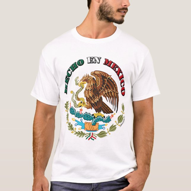 Hecho en Mexico Tee Shirt (Framsida)
