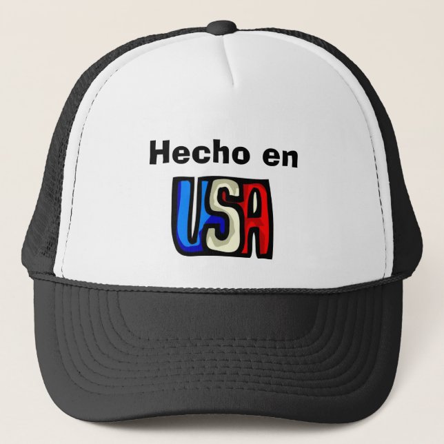 Hecho en USA Hat Keps (Framsida)