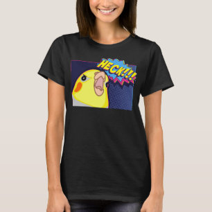 Heck Cockatiel, Birb memes, Funny arg Parrot T Shirt