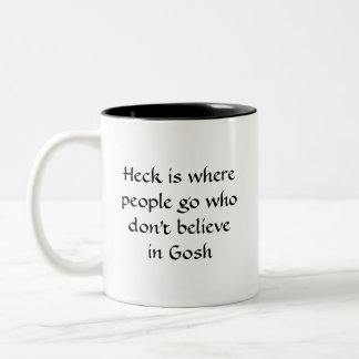 Heck & Gosh Två-Tonad Mugg