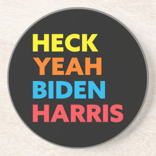 Heck Ja Biden Harris Anpassningsbar Färg Black Underlägg