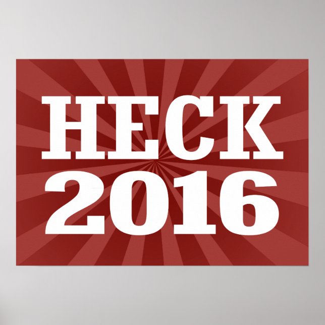 Heck - Joe Heck 2016 Poster (Framsidan)