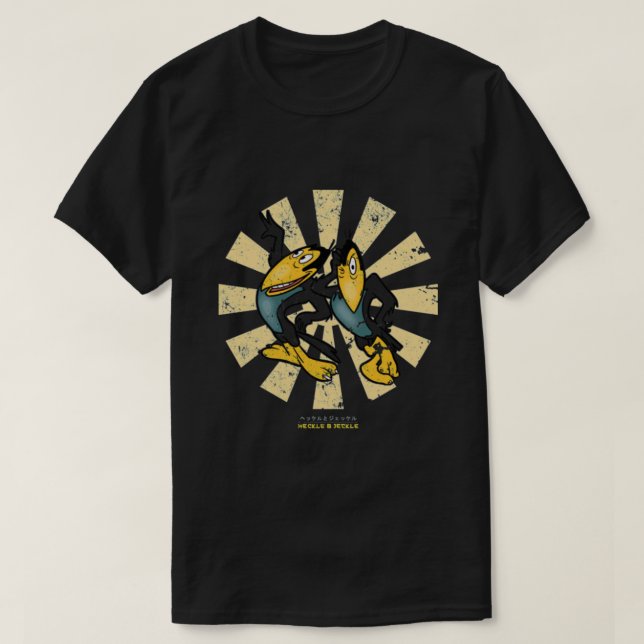 Heckle And Jeckle T-ShirtHeckle And Jeckle Retro J T Shirt (Design framsida)