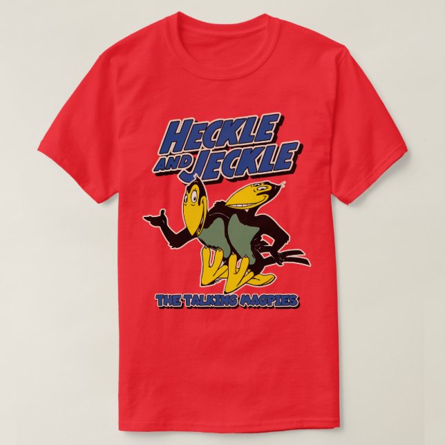 HECKLE och JECKLE T Shirt (Design framsida)