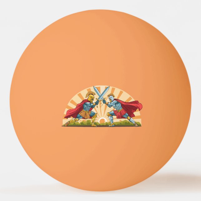 Hector and Achilles Pingisboll (Framsidan)