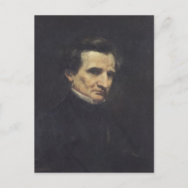 Hector Berlioz 1 850 Vykort (Framsida)