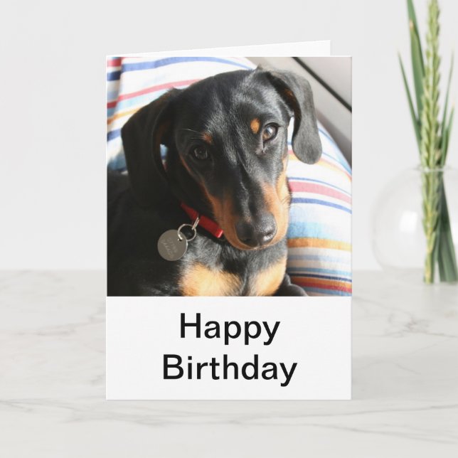 Hector Longbody Birthday Card Kort (Framsida)