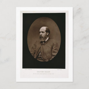Hector Malot (1830-1907), från "Galerie Contempora Vykort
