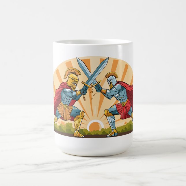 Hector och Akilles Kaffemugg (Center)