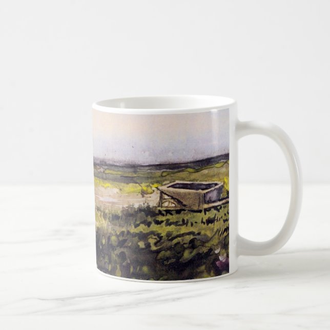 Hed med skottkärra av Vincent van Gogh Kaffemugg (Höger)
