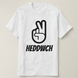 heddwch Fred på walesiska T Shirt