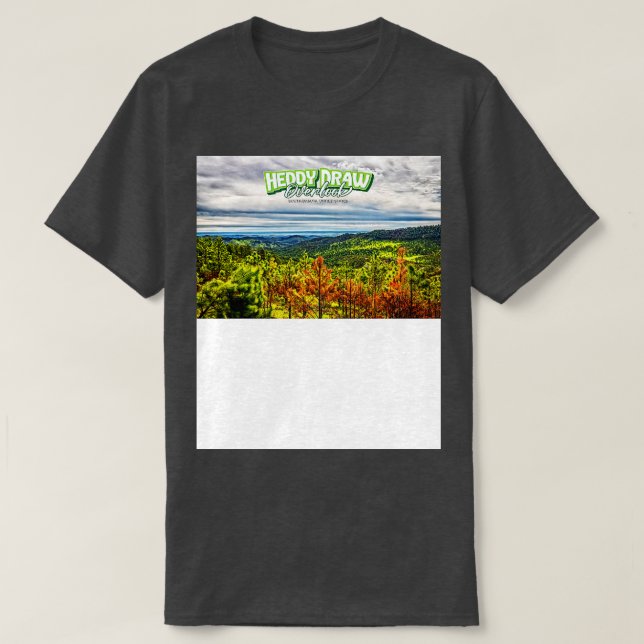 Heddy Draw Overlook T Shirt (Design framsida)