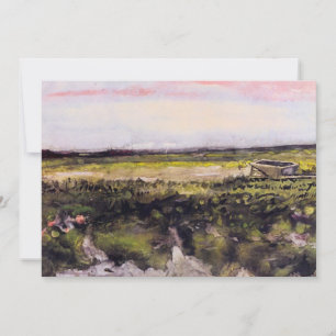 Hede med en skottkärra av Vincent van Gogh