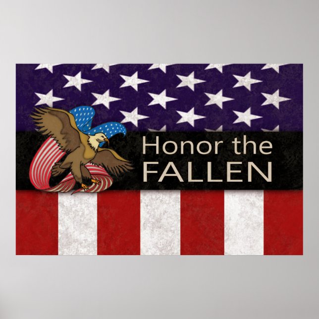 Heder åt Fallens militära styrkor Poster (Framsidan)