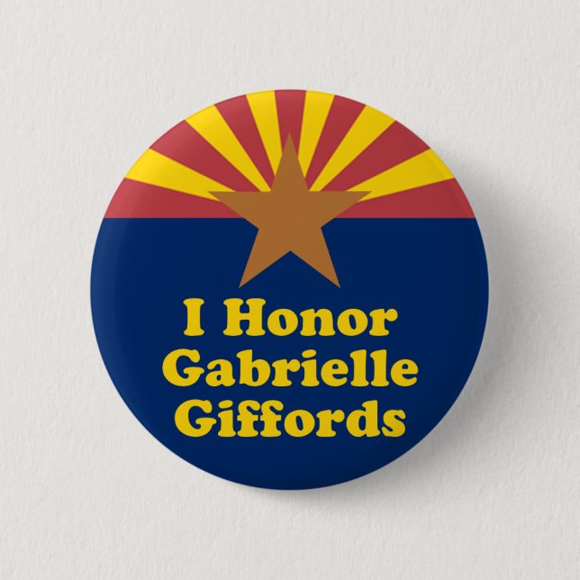 Heder Gabrielle Giffords knäppas Knapp (Framsida)