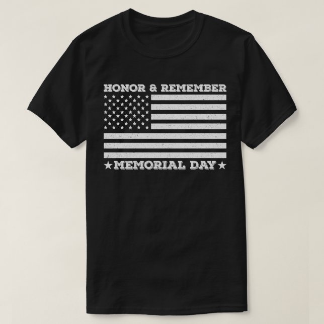 Heder Kom ihåg minnesdagen Arméns militära Coola P T Shirt (Design framsida)
