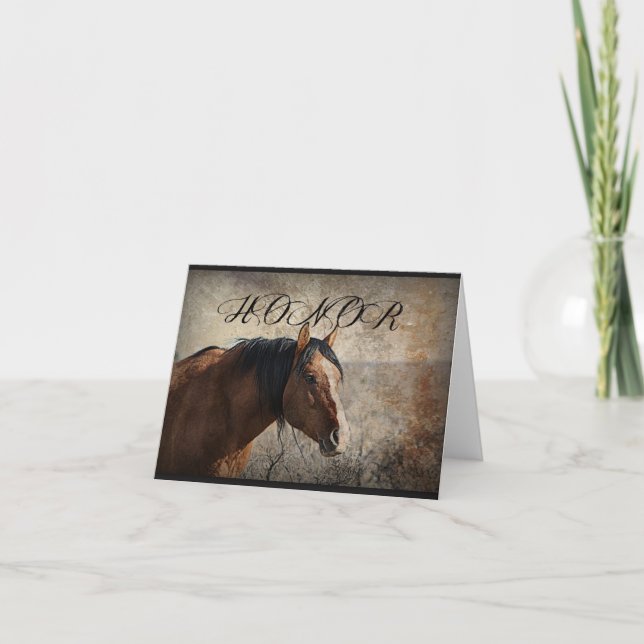 "Heder" notecards Kort (Framsida)