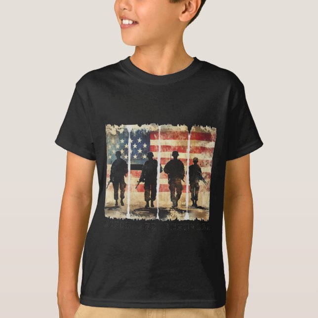 Heder och kom ihåg t shirt (Framsida)