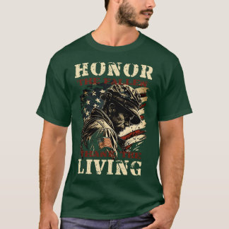 Heder the Fallen, tack till det levande T Shirt