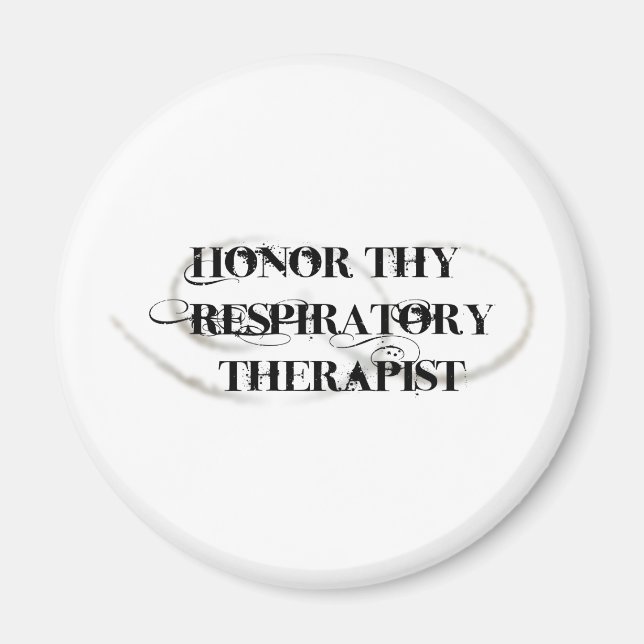 Heder Thy Respiratory Therapist Magnet (Framsidan)