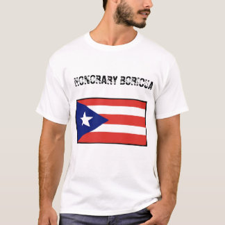 Heders- Boricua-blanco Tee Shirt