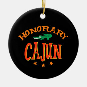 Heders- Cajun Julgransprydnad Keramik