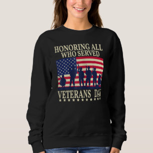 Hedersbetygelse för alla som tjänstgjorde på veter t shirt
