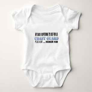 Hedersbetygelse för Kusten Guard Pappa T Shirt