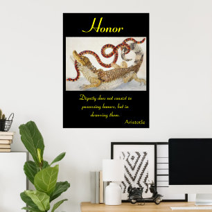 Hederslockelser genom naturens omanipulerade essen poster