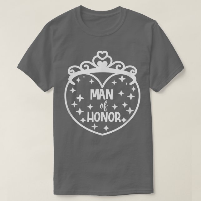 Hedersman Bröllopsidé Sängkammarparty Bröllop  T Shirt (Design framsida)