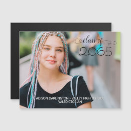 Hedersmeddelande om magnetiskt kort för Photo Stud