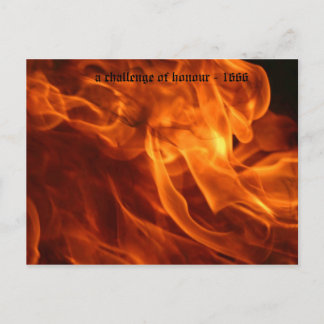 hedersmord - 1666 vykort