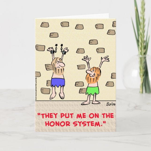 Hederssystem för fångar kort (Framsida)