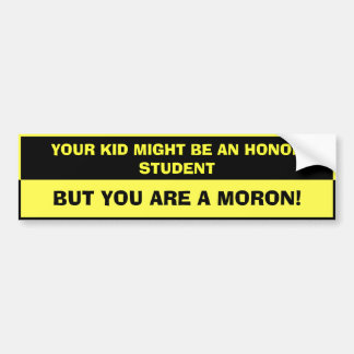 Hederstudent Bildekal