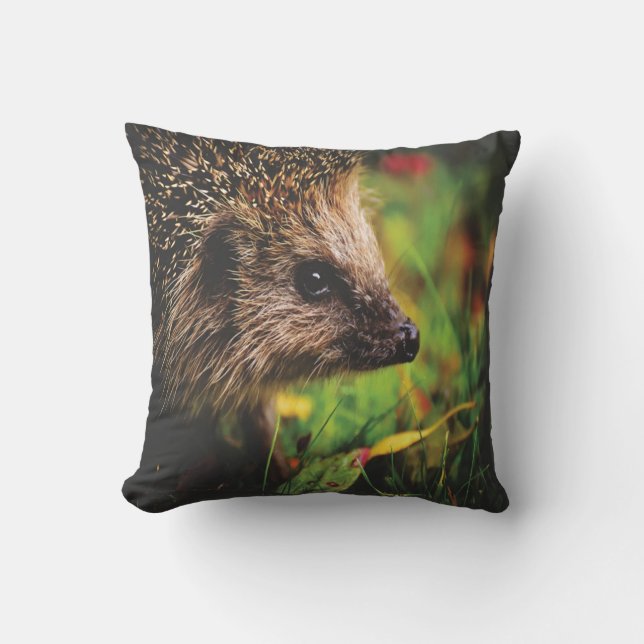 Hedge Hog Animal Pillow Kudde (Framsida)