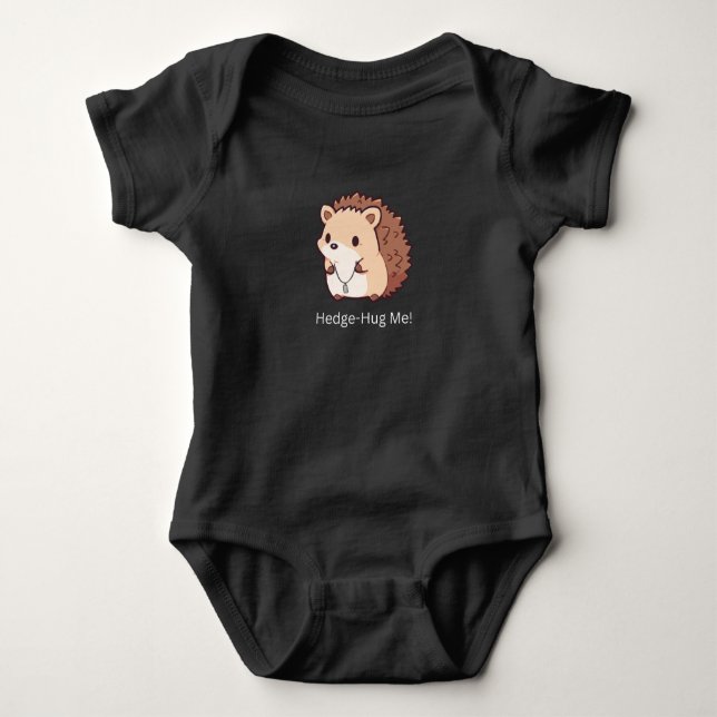 Hedge-Hug Me T Shirt (Framsida)