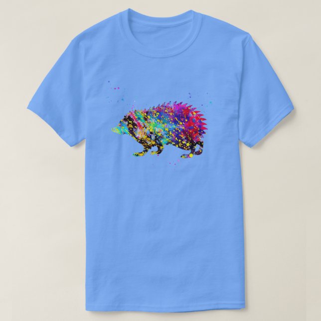 Hedgehog Art 1 T Shirt (Design framsida)