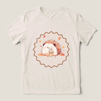Hedgehog Autumn Vibes T Shirt