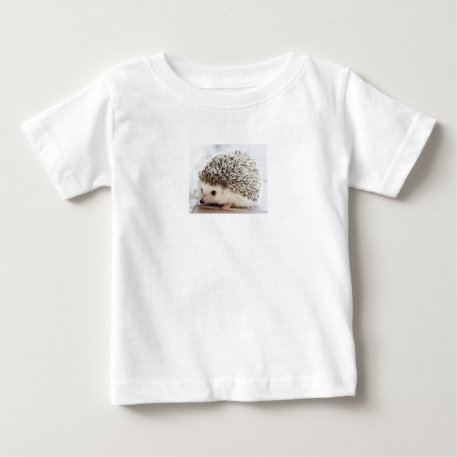 Hedgehog baby T-shirt bra av bomull (Framsida)
