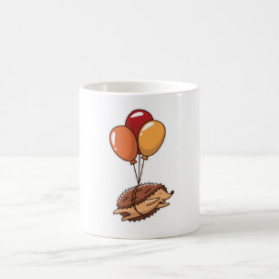 hedgehog ballonger kaffemugg