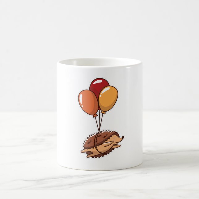 hedgehog ballonger kaffemugg (Center)