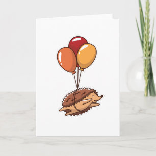 hedgehog ballonger kort