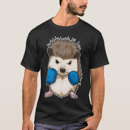 Hedgehog Boxer Boxing handskar Boxing T Shirt