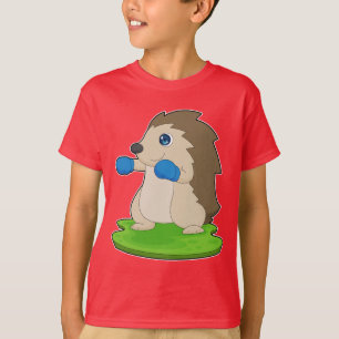 Hedgehog Boxer Boxing handskar Boxing T Shirt